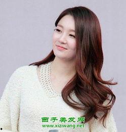 明星烫发发型图,潮流烫发图鉴