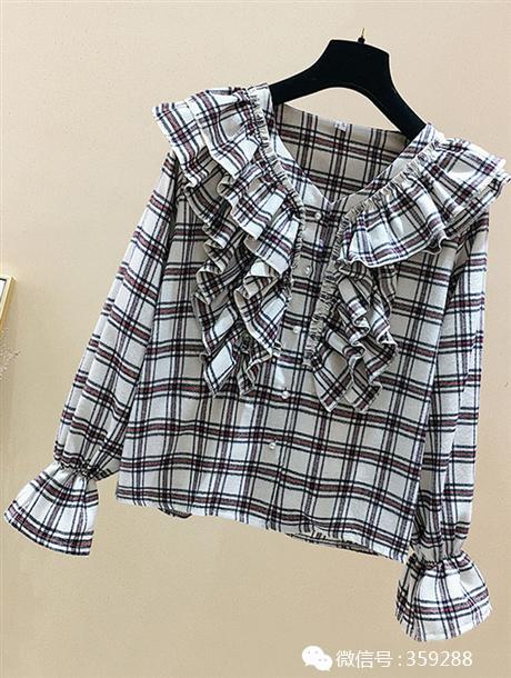 女装网红衬衣娃娃领,女装网红衬衣的时尚演绎